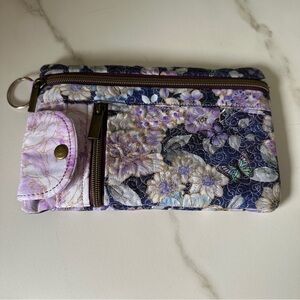 NEW Floral Travel Bag with Key Ring
